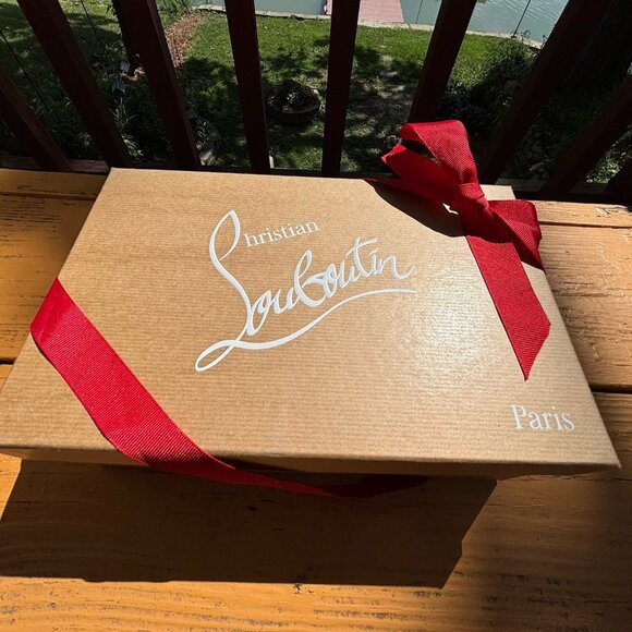 Christian Louboutin EU 40 Hot Chick 100mm Patent Pointed Toe Heel Pump Black - Picture 2 of 10